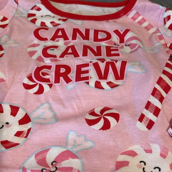 Candy cane crew pajamas 6-9m - Picture 2 of 4